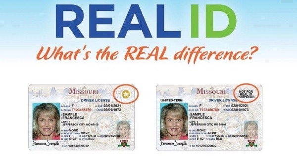 real id to travel nationally